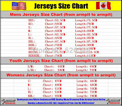 Adidas Hockey Jersey Size Chart Www Bedowntowndaytona Com