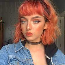 Pin By Naomi Carrillo On Assets Hair Beauty Dying My Hair Face Hair Peach Hair