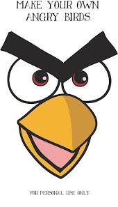Angry Bird Face Angry Birds Party Angry Birds Bird Party