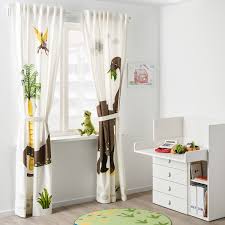 Maybe you would like to learn more about one of these? Jattelik 2 Gardinen Raffhalter Dinosaurier Brontosaurus 120x300 Cm Ikea Deutschland