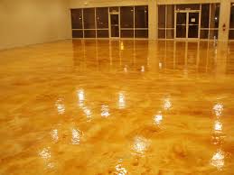 Cement Floor In My Ballroom Playroom Walkout Basement Concrete Stained Floors Stained Concrete Painted Concrete Floors