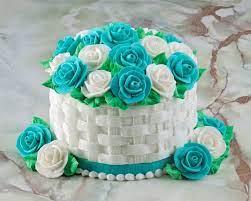 The Royal Wedding Cake Contains Both Vanilla And An Ice Cream Cakepins Com Kue Fondant Kue Tart Kue Cantik