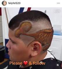 Creative Koi Hair Design for Kids