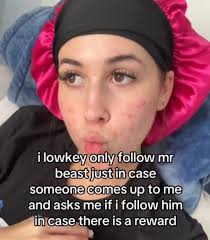 MrBeast gave a woman $10,000 after she posted a video saying she only  followed him in case someone asked for proof to win a reward