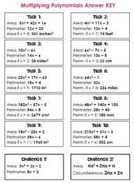 Multiplying Polynomials Task Cards Polynomials Multiplying Polynomials Polynomials Activity
