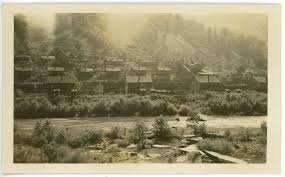 1937 Photo Wv West Virginia Birchton Coal Miner Houses By Big Coal River Fotograf