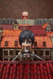 Nendoroid Attack On Titan Mikasa Ackerman Re Run Nendoroid Nendoroid Anime Anime Figurines