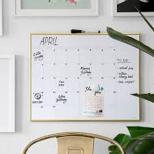 16 X 20 Dry Erase Calendar Board Gold U Brands Target In 2020 Dry Erase Board Calendar Dry Erase Calendar Calendar Board