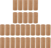 Amazon.com: HEMOTON 30PCS 100ml Kraft Paper Tubes with Lid Cardboard Boxes  Essential Oil Bottle Gift Packaging Box Tea Storage Boxes Kraft Paper ...