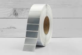 2" X 1" Matte Silver Thermal Transfer 2 Mil Polyester Labels - Permanent  (Emulsion Acrylic) Adhesive - 3" Core - 8" OD Roll - 8 Rolls/Case |  LD21MSPOL3P | Labels Direct, Inc.