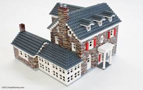 Art With Lego Bricks Old Stone House Old Stone Houses Lego House Lego