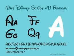 Walt disney script v 4.1. Walt Disney Script V4 1 Font Waltdisneyscriptv4 1 Font Walt Disney Script V4 1 4 1 January 14 2002 Font Ttf Font Handwriting Font Fontke Com