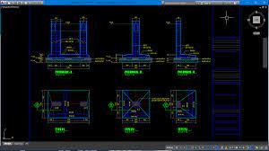 Sebuah tulangan besi pondasi cakar cakar ayam biasanya berbentuk tapak dan tiang setinggi 1,5 meter, nah untuk pekerjaan tapak tulangan besi jenis besi yang biasa digukanan yaitu besi biasa yang mulus dan besi ulir, setelah itu ukuran diameter besi yang akan digunakan sebagai contoh. Download Detail Pondasi Cakar Ayam Format Dwg Autocad Asdar Id