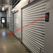 Add your custom logo to business coolers. China Pre Painted Corrugated Sheet Trestle Bridge Flexible Self Storage Industrial Roll Up Doors Pre Assembled Commercial Rolling Grillers Doors Famous Manufacturer And Supplier Famous
