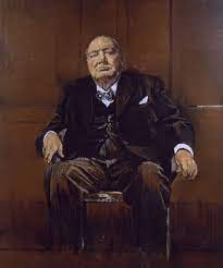 This official birthday portrait was taken in the cabinet room at number 10 downing street. Sutherland S Portrait Of Winston Churchill Wikipedia
