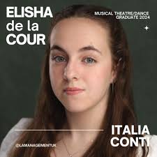 Welcome to this years new Graduate, Elisha de la Cour., We are thrilled to  welcome Elisha to LA Management., Meet Elisha, a 2024 Italia Conti Musical  Theatre and Dance graduate. , Elisha is a ...