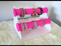 There are many different types, ranging from bracelet trees to bracelet boxes. Diy Bracelet Holder Bangle Stand