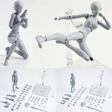 Drawing mannequins are an indispensable tool to help with figure drawing. Body Doll Male Female Flexible Action Figure Model Archetype For Painting Drawing Sketch Anime Figures Jointed Doll Model Man Woman Painting Artist Drawing Sketch Mannequin Manikin Wish
