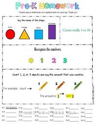 Preschool reading worksheets and printables. Pre K Homework By Clever Genius Teachers Pay Teachers