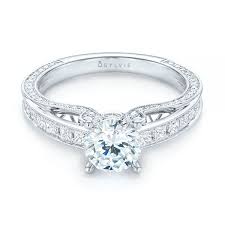 Wedding rings for men and women real diamond band sterling silver jewelry sets. Women S Diamond Engagement Ring 103077 Seattle Bellevue Joseph Jewelry