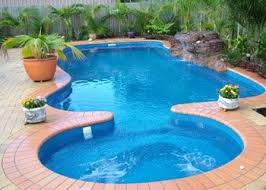 Inground Fiberglass Swimming Pools Near Me Daydream Small Inground Pool Fiberglass Swimming Pools Backyard Pool Landscaping
