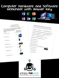 Technology Worksheet Assessment Computer Hardware Software65 Point Assessment Of Computer Parts Hardware And Func In 2020 Computer Hardware Teaching Biology Computer