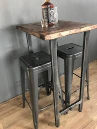 Cafe Bistro Bar Coffee Table And Stool Set Etsy In 2020 Bar Table And Stools Coffee Table And Stool Set Coffee Shop Tables