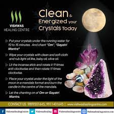Clean And Energized Your Crystals In Full Moon Full Moon Crystals Healing