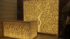 Translucent creations are experts in making unusual and unique ideas a reality using backlit decorative panels. Excitech Golden Corian Backlit Wall Panel For Residential Office Id 5905185491