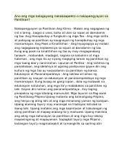 Ano Ang Mga Kalagayang Nakakaapekto O Nakapangyayari Sa Panitikan Docx Ano Ang Mga Kalagayang Nakakaapekto O Nakapangyayari Sa Panitikan Course Hero