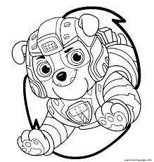 You can print or color them online at getdrawings.com for absolutely free. Mighty Pups Rubble Bulldog Coloring Pages Printable