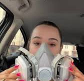 3 M Half Mask Respirator - Protecting Against Air Pollution and Asbestos
