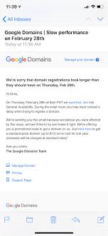 Google Domains Sent Me A Dev Apology Email Cool But I Didn T Get The Domain I Wanted Webdev Or perhaps just a namecheap promo, for 2021 so you can enjoy a new discount and the deals.