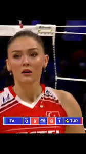 Fernandez in Porto Rico Turkey Volleyball Match
