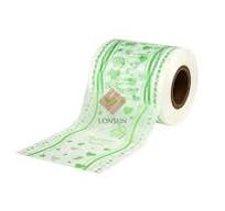 Película de PE impresa a color, material transpirable para la parte  inferior de pañales para bebés y adultos, película de polietileno para la  parte inferior