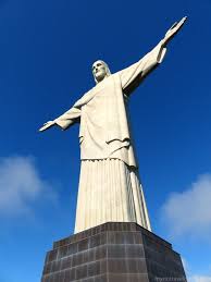 Close Up Of Jesus Christ Statue On Corcovado Mountain In Brazil Cristo Redentor O Turista Rio De Janeiro