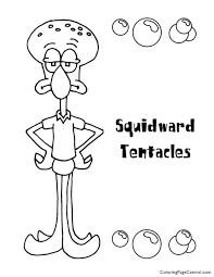 Squidward coloring pages print,spongebob coloring pages for kids drawing and painting spongebob patrick squidward. Spongebob Squidward Coloring Page 02 Coloring Pages Free Printable Coloring Pages Printable Coloring Pages