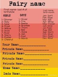 Mine Is Starry Dawn Funny Name Generator Funny Names Fairy Names