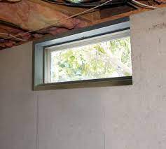 Old basement windows easily become rusty or rotted (before image). Replacement Basement Windows Everlast Basement Window Inserts