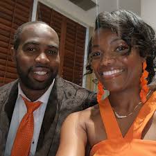 Happily Wed... Congratulations to the Newly Wed, Urina and Shon..  #BeautifulCouple #NewBeginnings #George #BlackLove #71424