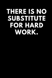 There Is No Substitute For Hard Work Dot Grid Journal Notebooks 120 Pages 6 X 9 Publishers 3 Rs 9781099745317 Amazon Com Books