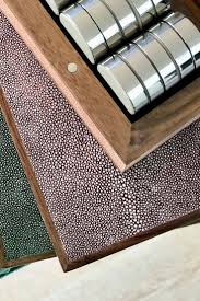 Backgammon Board In Seal Brown Shagreen By Forwood Design Backgammon Board Backgammon Backgammon Table