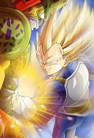 super vegeta vs cell card bucchigiri match by maxiuchiha22 on deviantart dragon ball painting dragon ball goku anime dragon ball super