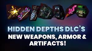 Maybe you would like to learn more about one of these? Hidden Depths Dlc New Weapons Armor Artifacts Revealed Minecraft Dungeons Youtube