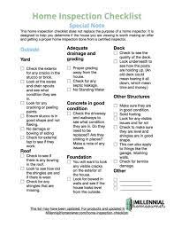 Diy Home Inspection Checklist For Buyers Free Printable April 2021 Millennial Homeowner In 2021 Inspection Checklist Home Inspection Buying First Home