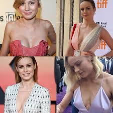 She was representing wales on miss world 2003 in china! Brie Larson Braless Cleavage Collage Celebhub