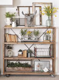 30 Beautiful Farmhouse Decorating Ideas For Summer Home Decor Bookshelf Decor Industrial Farmhouse Decor