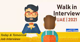 Thank the interviewer for taking the time to meet with you, both at the beginning of the interview and again at. Walk In Interview In Dubai Tomorrow Today Uae June 2021