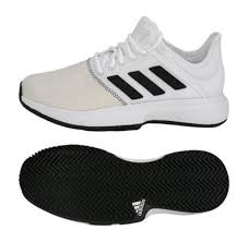 Details About Adidas Men Game Court Tennis Shoes Running White Training Sneakers Shoe Cg6336