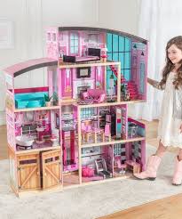 Young Ones Will Play For Hours In This Modern Dollhouse That Features Healthy Living Details Like An Exercise Room And Sala Mansion Dollhouse Mansions Kidkraft